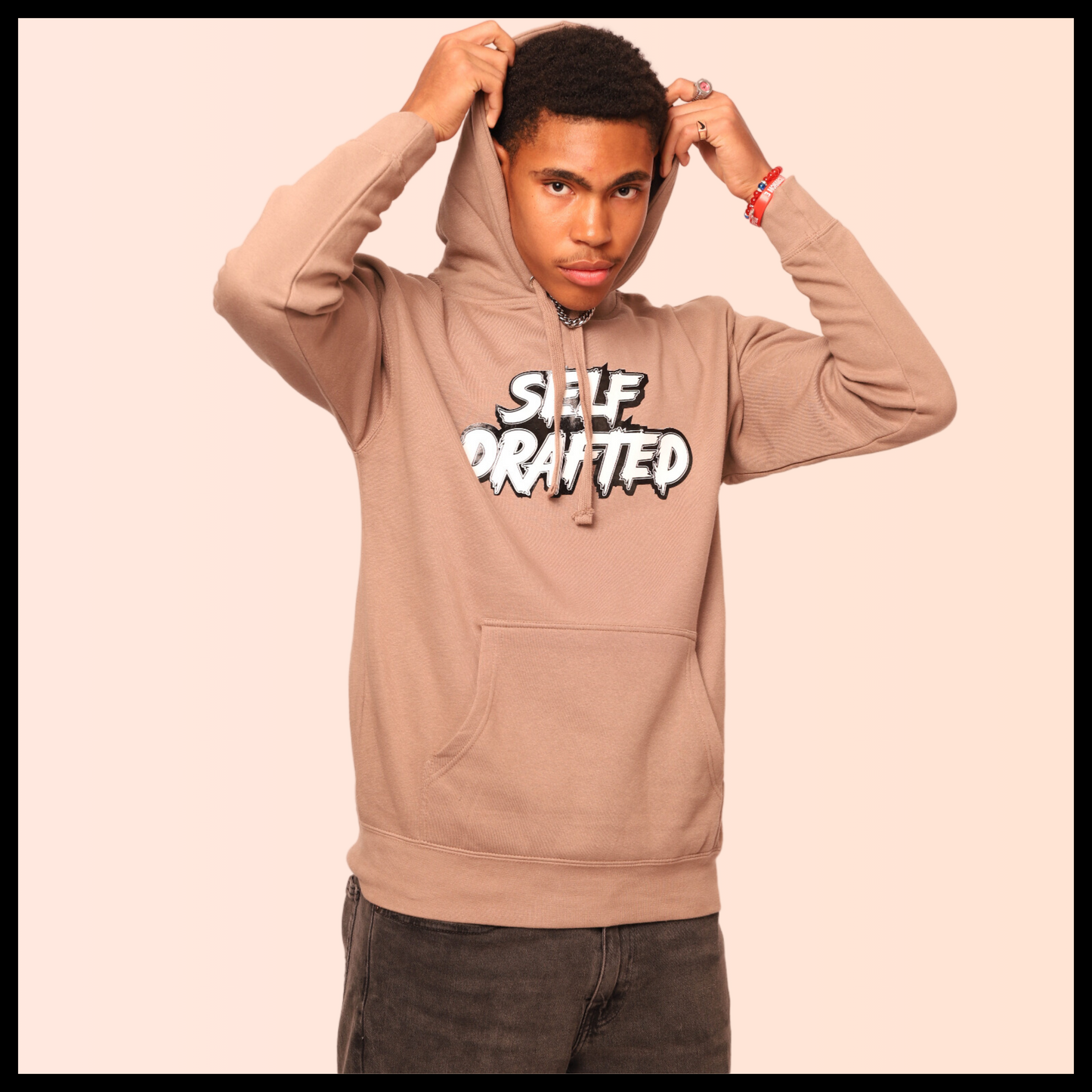 Self Drafted "Mocha Latte" Premium Pullover Hoodie (Unisex)