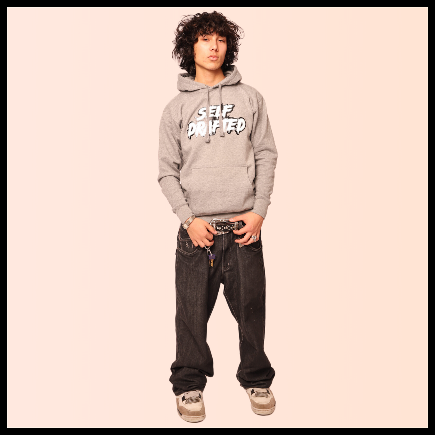 Self Drafted "Carbon Grey" Premium Pullover Hoodie (Unisex)