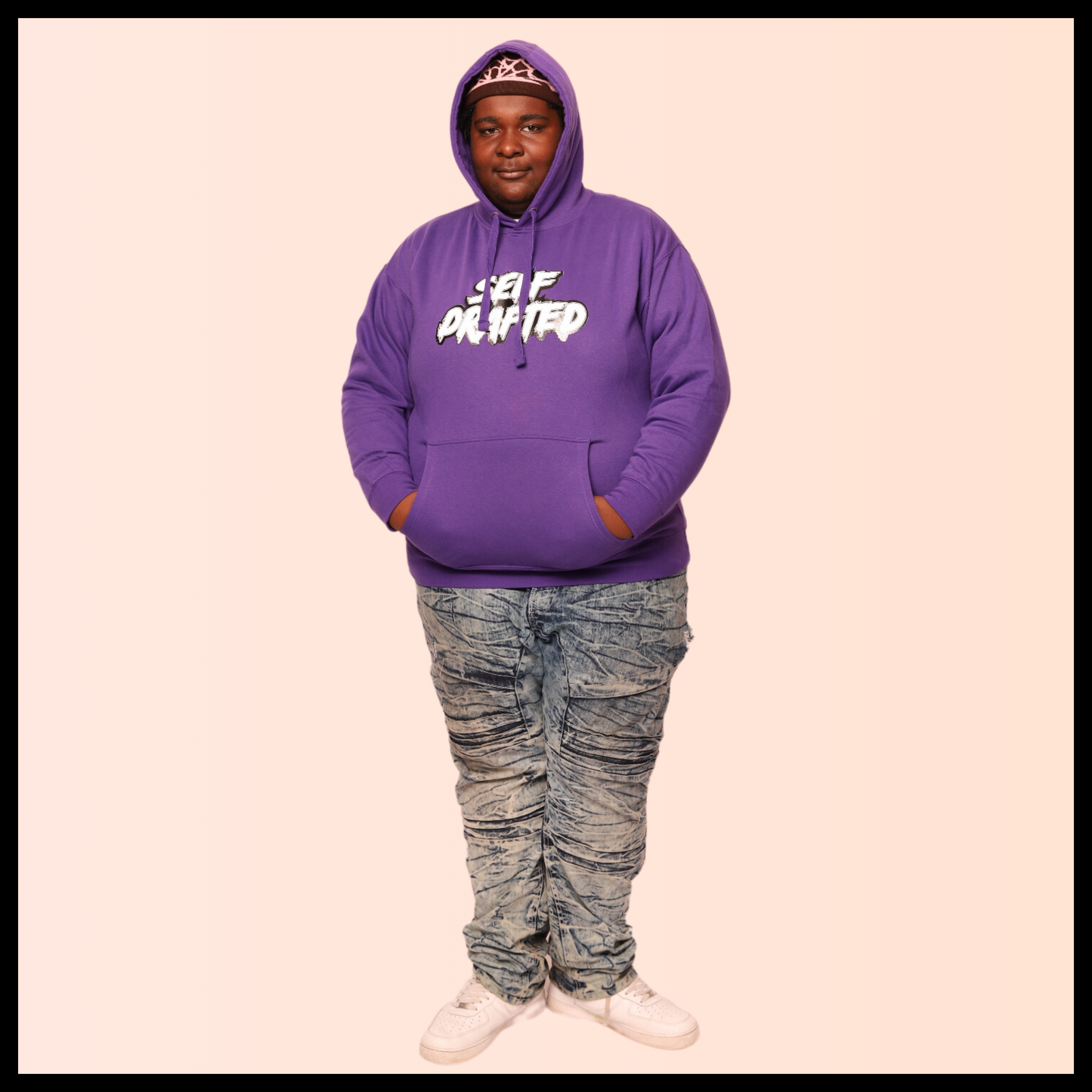 Self Drafted "Purple Grape" Premium Pullover Hoodie (Unisex)