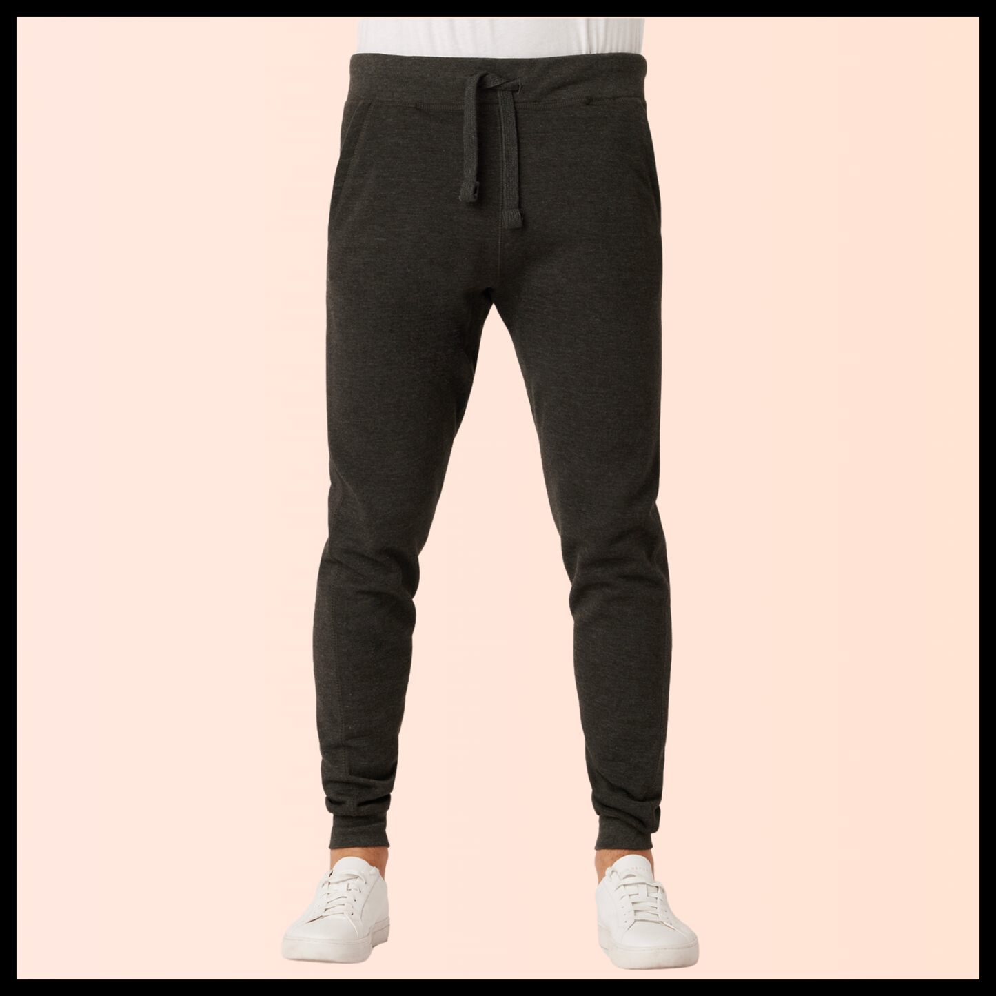 Self Drafted "Charcoal Heather" Premium Jogger Sweatpants (Unisex)
