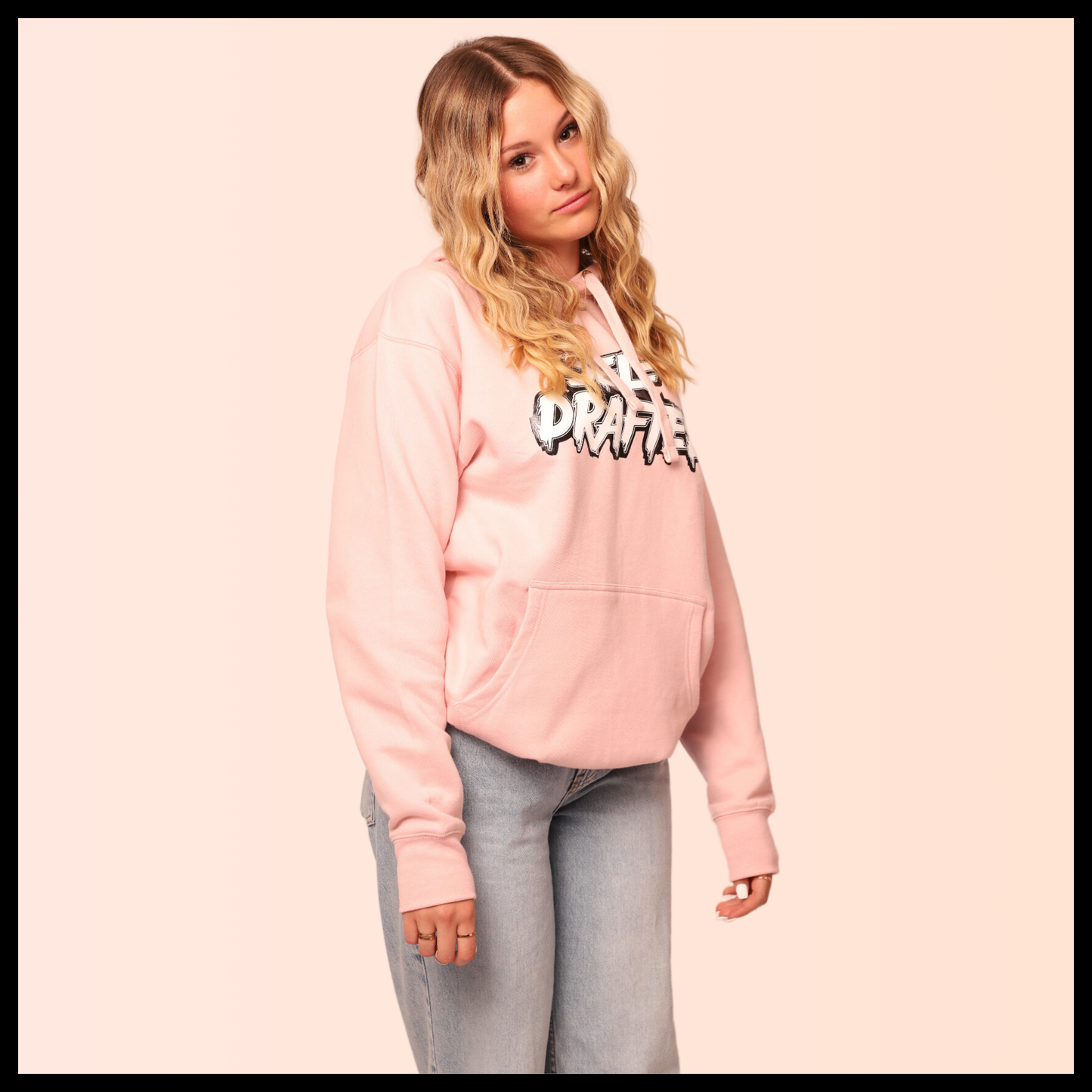 Self Drafted "Soft Pink" Premium Pullover Hoodie (Unisex)