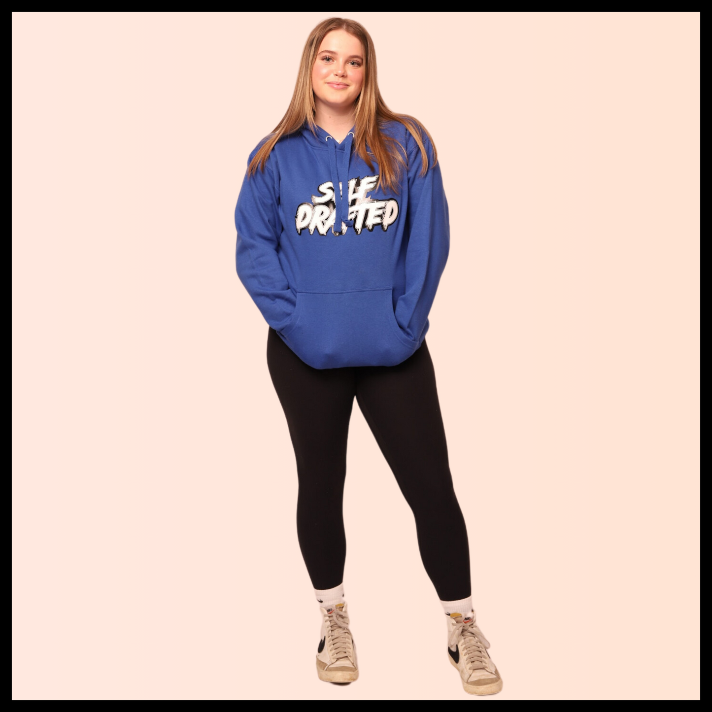 Self Drafted "Royal Blue" Premium Pullover Hoodie (Unisex)