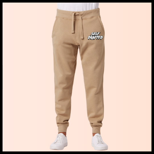 Self Drafted "Khaki Tan" Premium Jogger Sweatpants (Unisex)