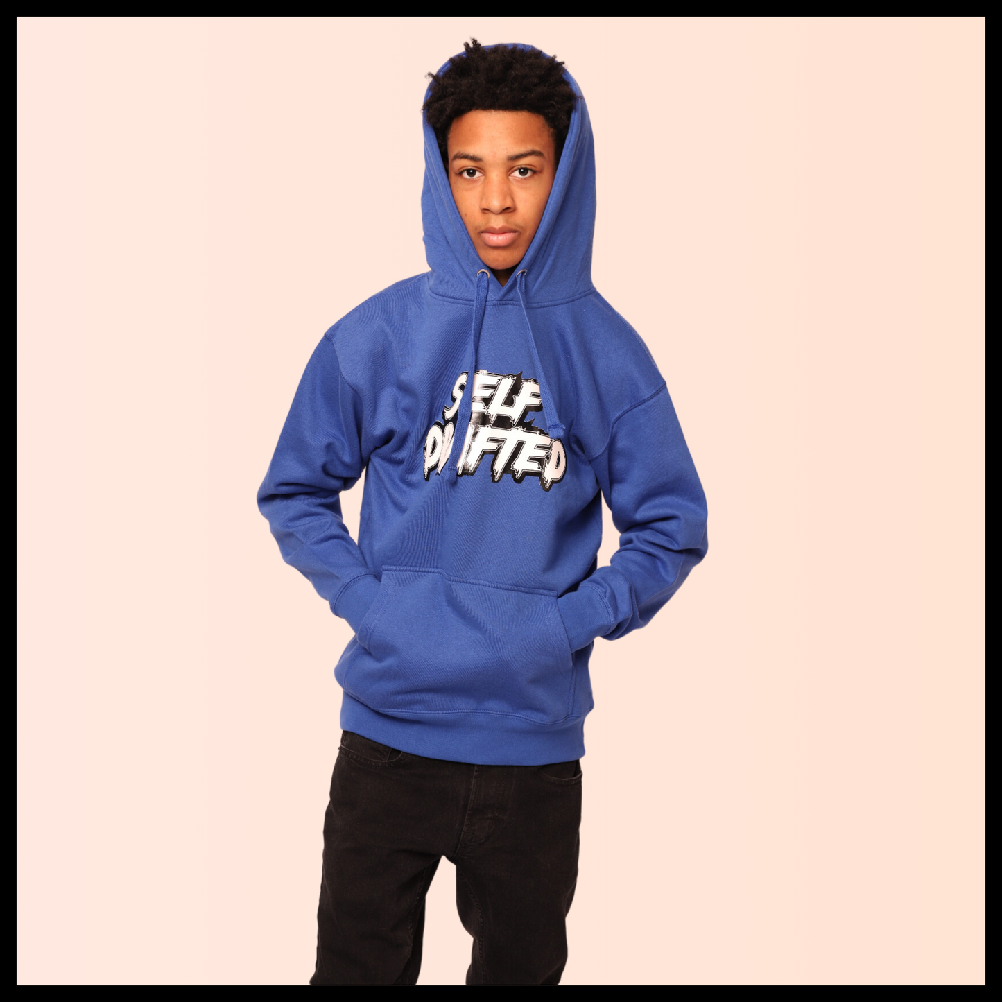 Self Drafted "Royal Blue" Premium Pullover Hoodie (Unisex)