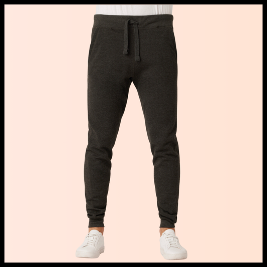 Self Drafted "Charcoal Heather" Premium Jogger Sweatpants (Unisex)