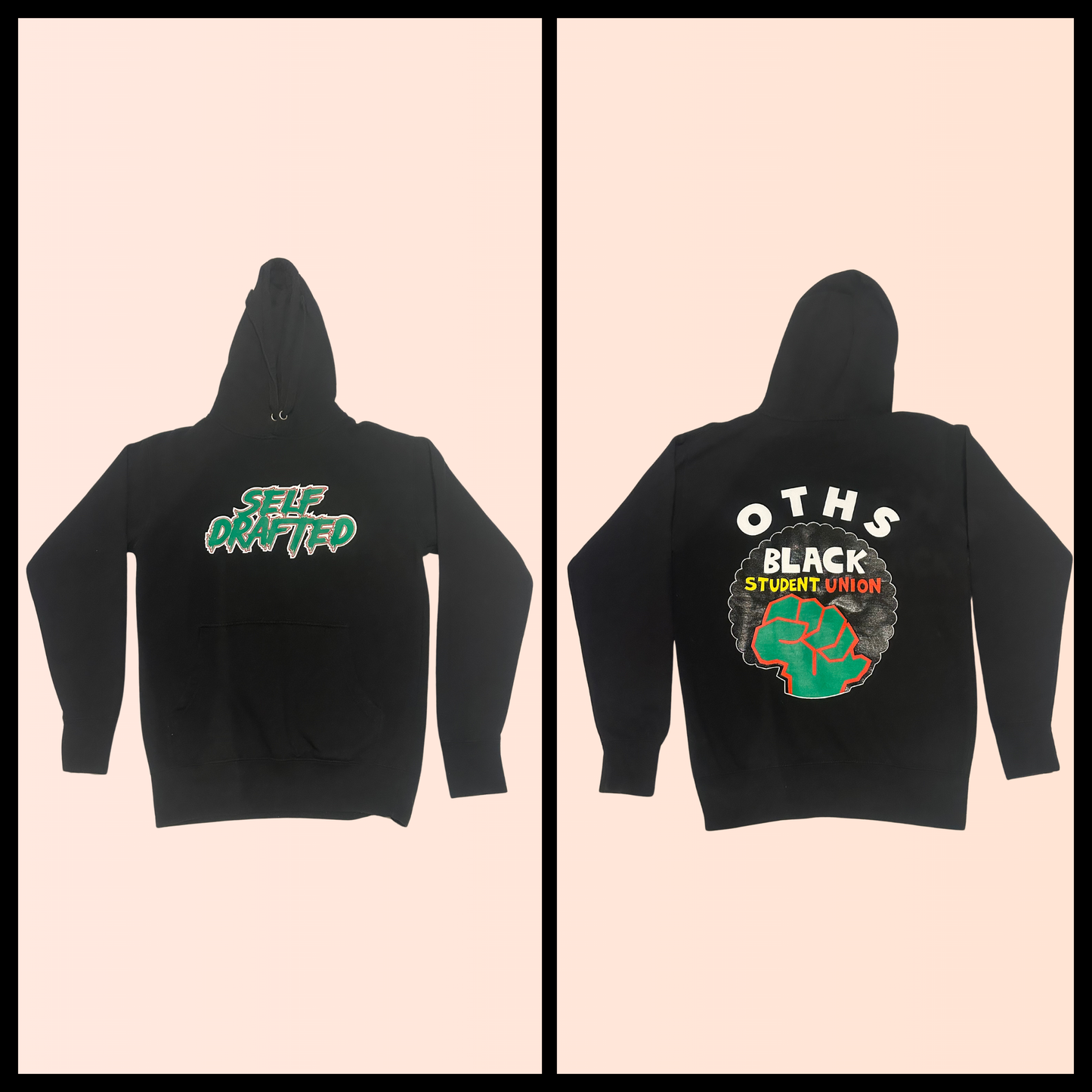 Self Drafted "Custom HOODIES Personalized 6 And Up BULK Order" Premium Pullover Hoodie (Unisex)