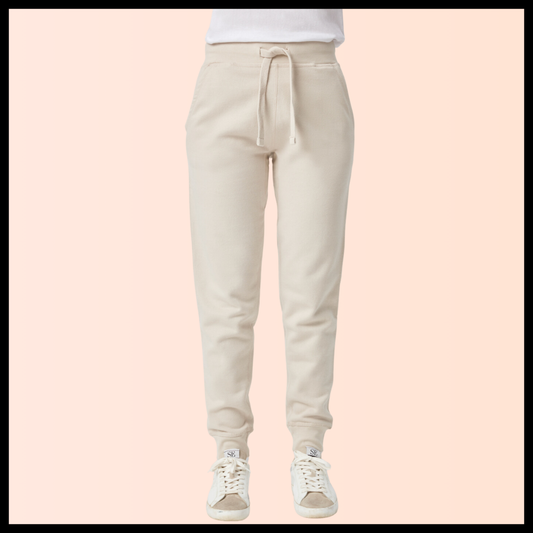 Self Drafted "Cream Beige" Premium Jogger Sweatpants (Unisex)