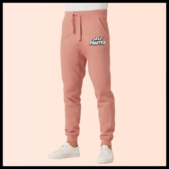 Self Drafted "Dusty Rose" Premium Jogger Sweatpants (Unisex)