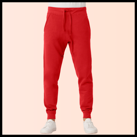 Self Drafted "Fire Red" Premium Jogger Sweatpants (Unisex)