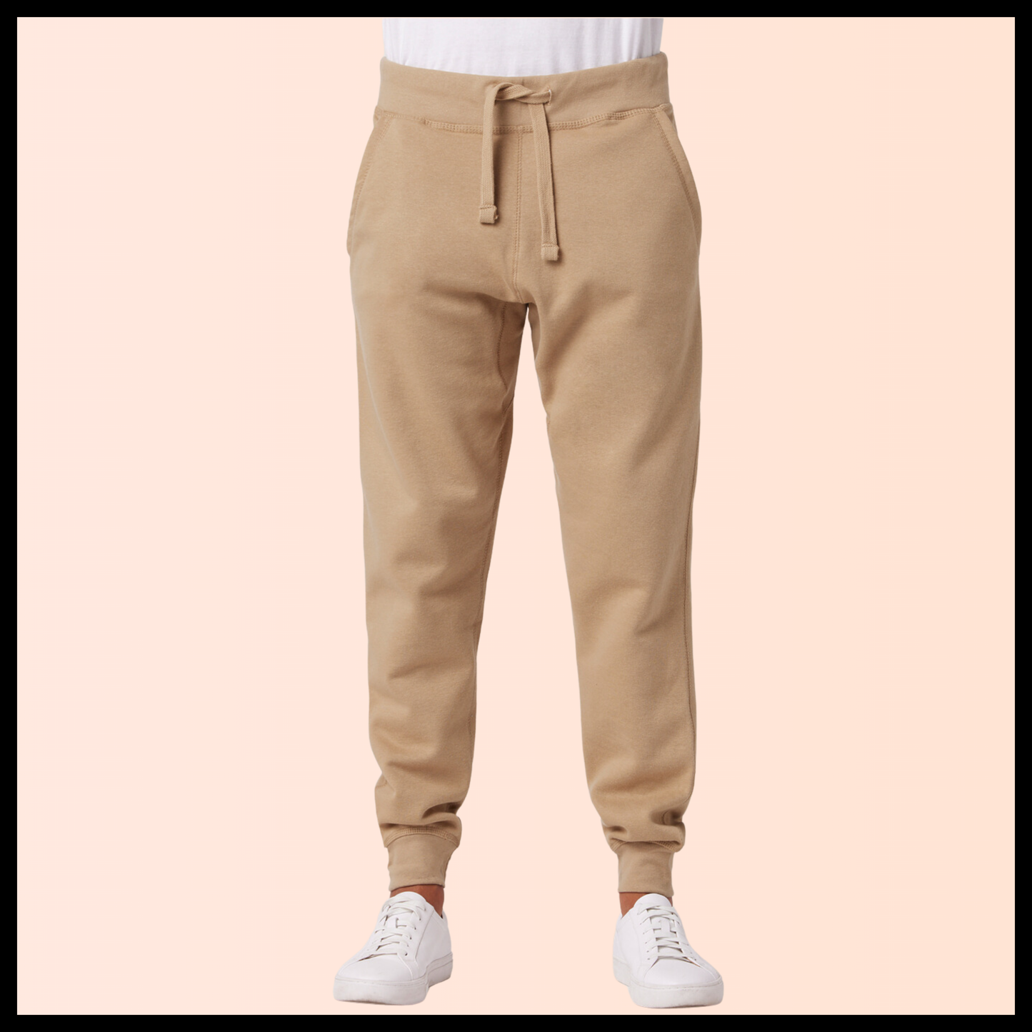 Self Drafted "Khaki Tan" Premium Jogger Sweatpants (Unisex)
