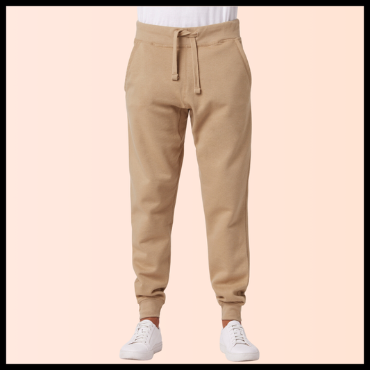 Self Drafted "Khaki Tan" Premium Jogger Sweatpants (Unisex)