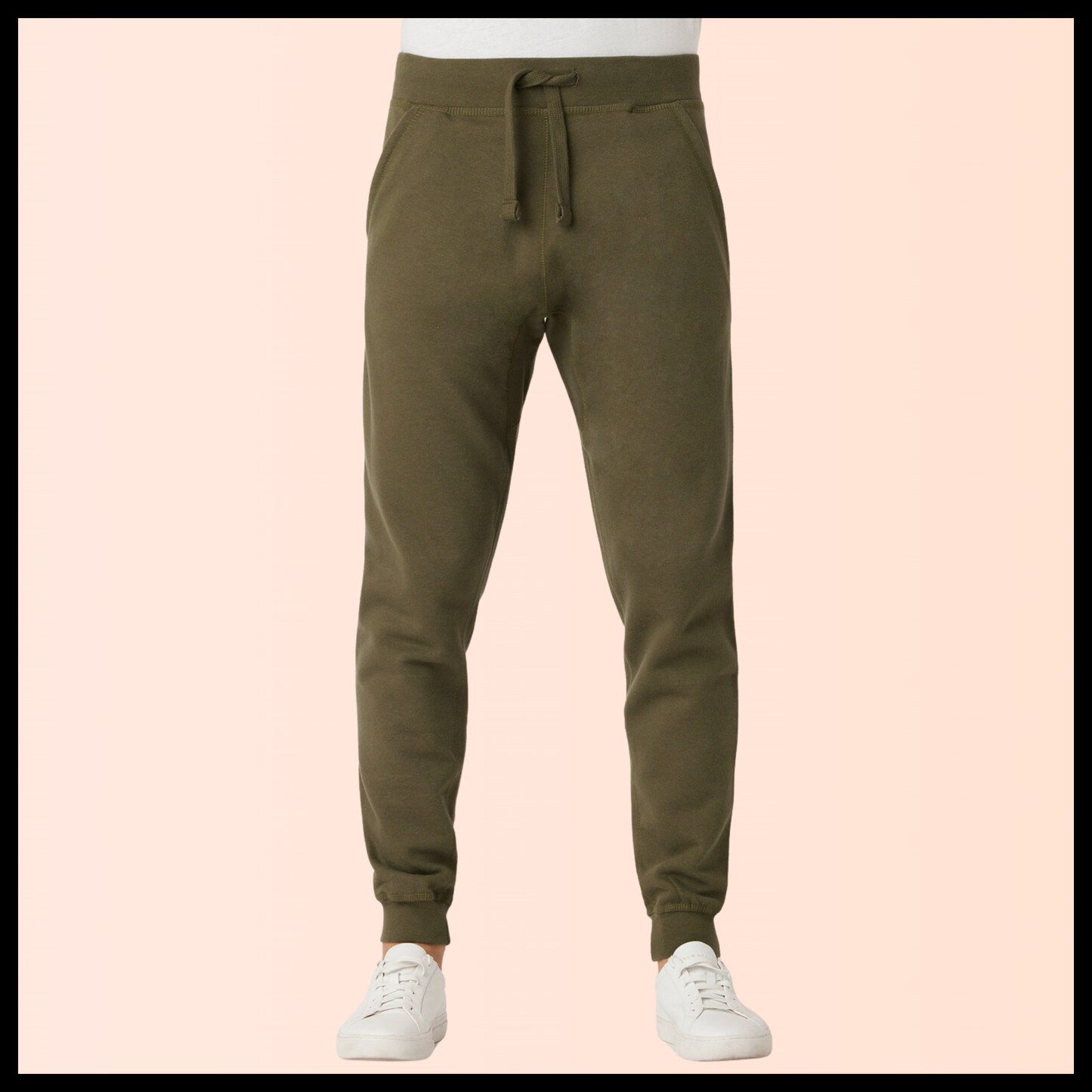 Self Drafted "Military Green" Premium Jogger Sweatpants (Unisex)