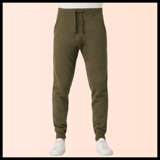 Self Drafted "Military Green" Premium Jogger Sweatpants (Unisex)