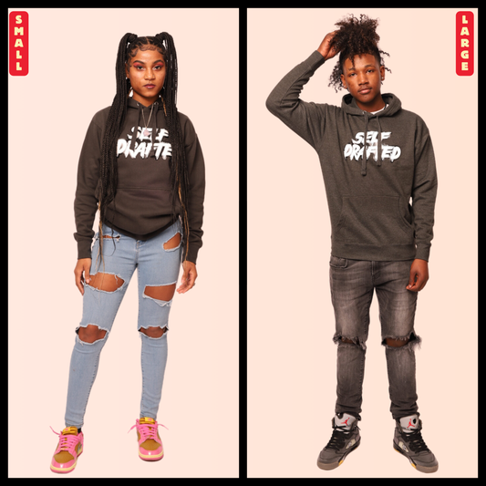 Self Drafted "Vintage Black" Premium Pullover Hoodie (Unisex)